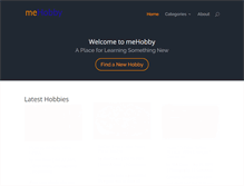 Tablet Screenshot of mehobby.com